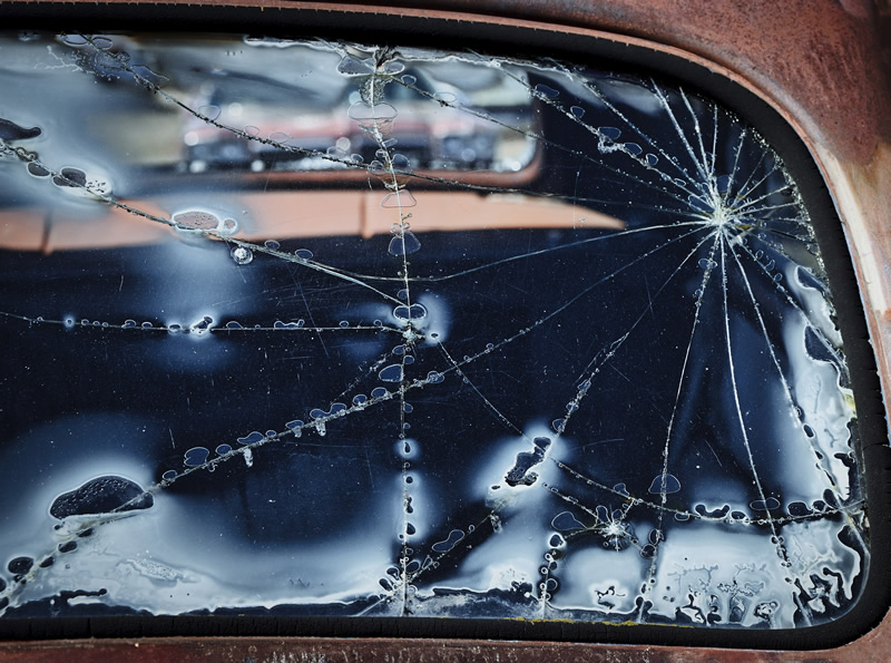 Broken Window by Darlene Perkin